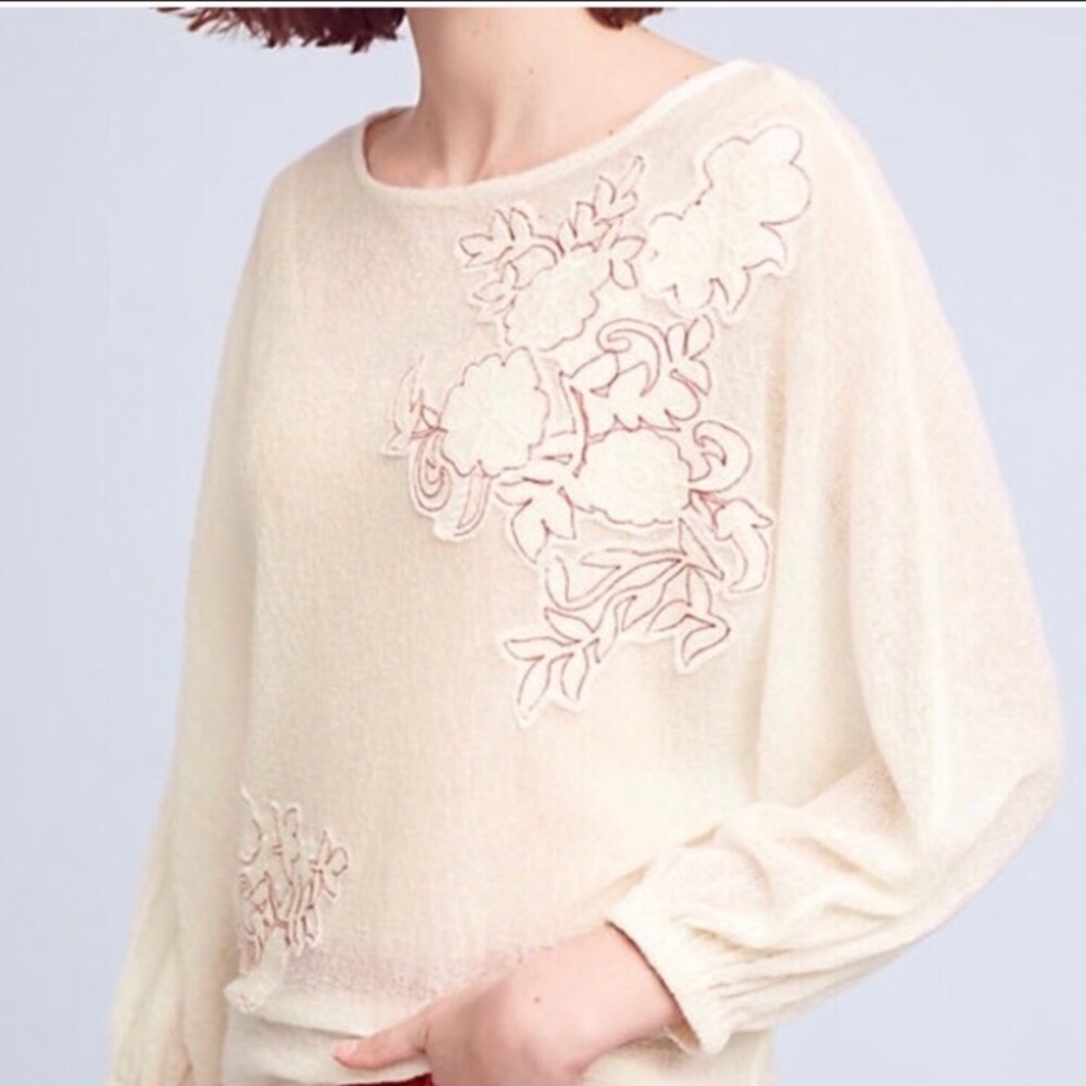 NWOT Anthropologie Akemi + Kin poet lace top